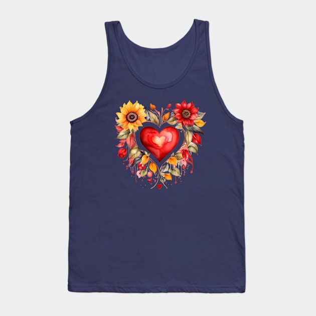 Valentine Bee my valentine Tank Top by HaMa-Cr0w